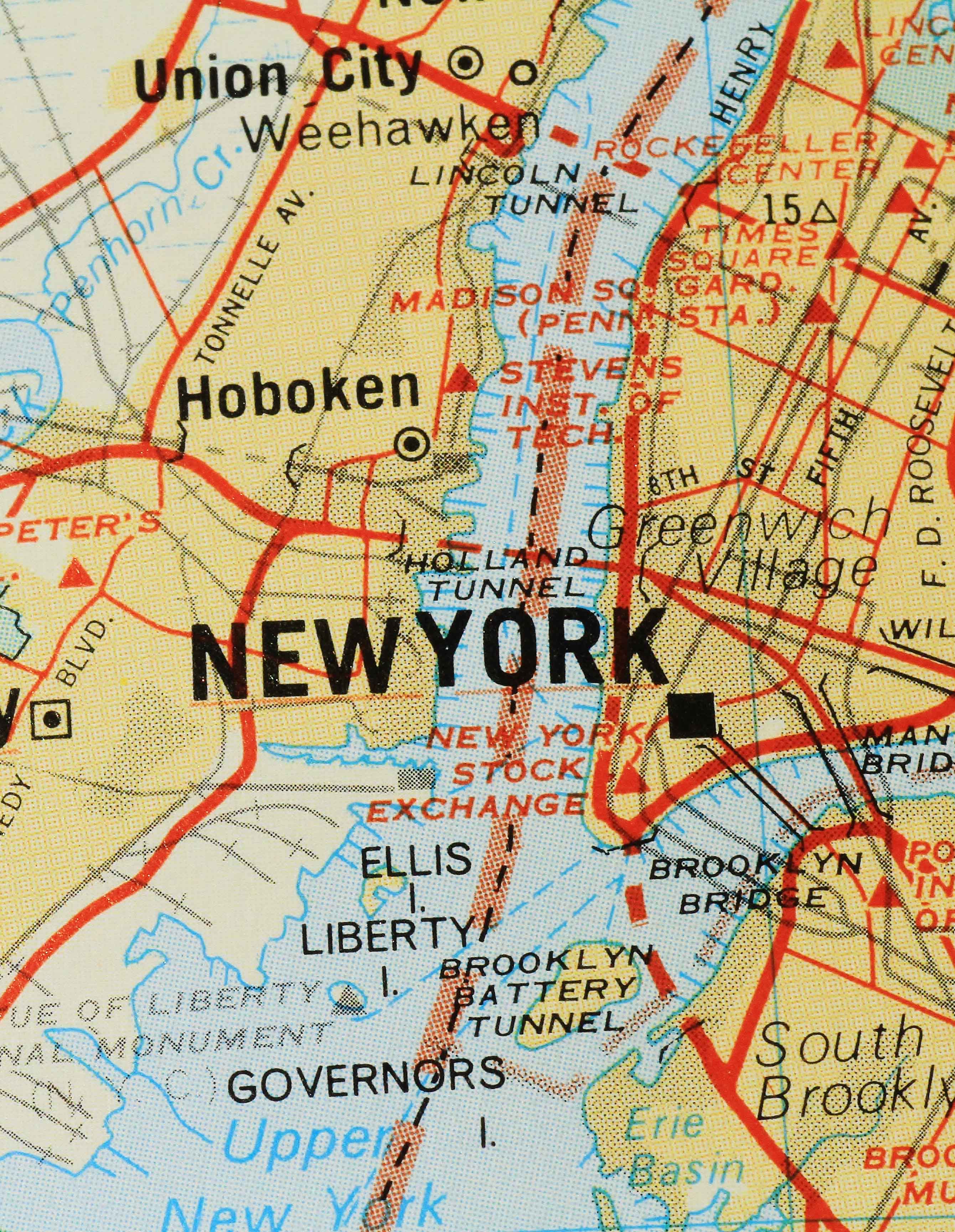 map of new york area